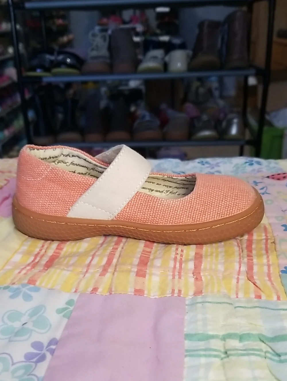 Livie & Luca Luca Size 9 Coral Carta II Mary Janes
